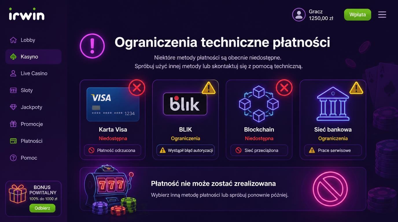 Ilustracja typowych problemów: blokady bankowe, błędy 3D Secure, odrzucenia płatności